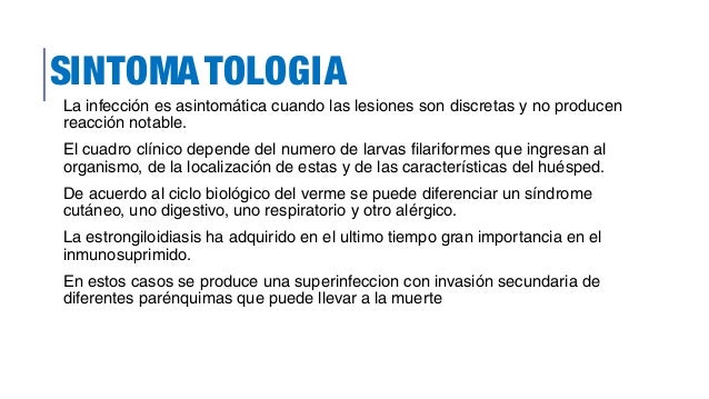 estrongiloidiasis tratamiento